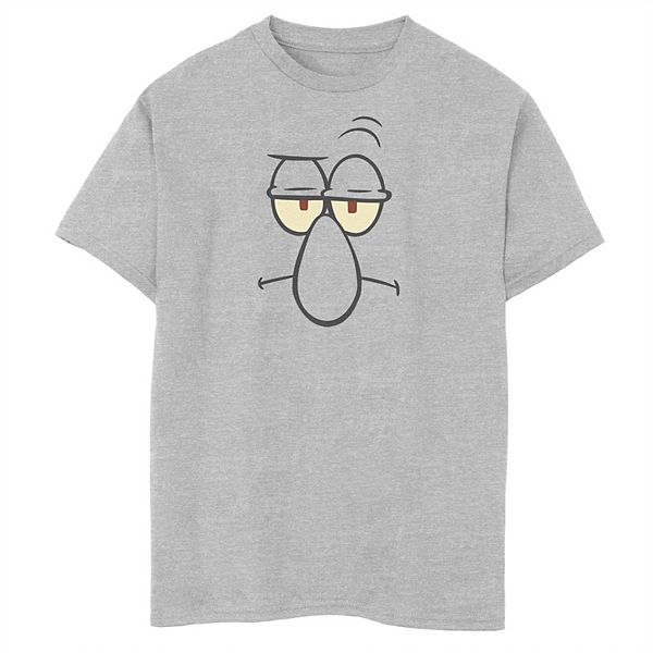 Boys 8-20 Nickelodeon SpongeBob SquarePants Squidward Face Graphic Tee