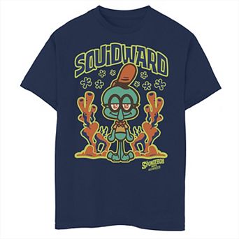 Boys 8-20 SpongeBob SquarePants: Sponge On The Run Kid Squidward Graphic Tee