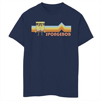 Boys 8-20 Nickelodeon SpongeBob SquarePants Retro Sunglasses Stripes Graphic Tee