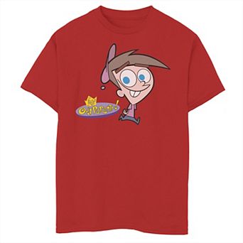 Boys 8-20 Nickelodeon The Fairly OddParents Timmy and Logo Graphic Tee