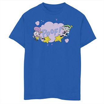 Boys 8-20 Nickelodeon The Fairly OddParents Cosmo And Wanda Poof Graphic Tee
