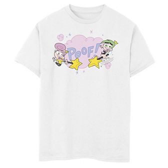 Boys 8-20 Nickelodeon The Fairly OddParents Cosmo And Wanda Poof Graphic Tee