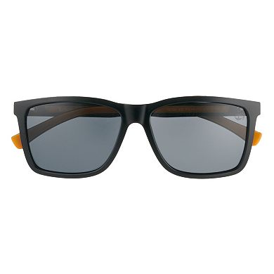 Men's Timberland Thin Rectangular Polarized Sunglasses
