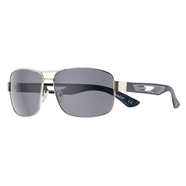 Men's Timberland 64mm Metal Navigator Sunglasses