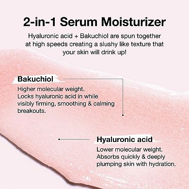 Slushy Serum Moisturizer Crush Infused with Bakuchiol
