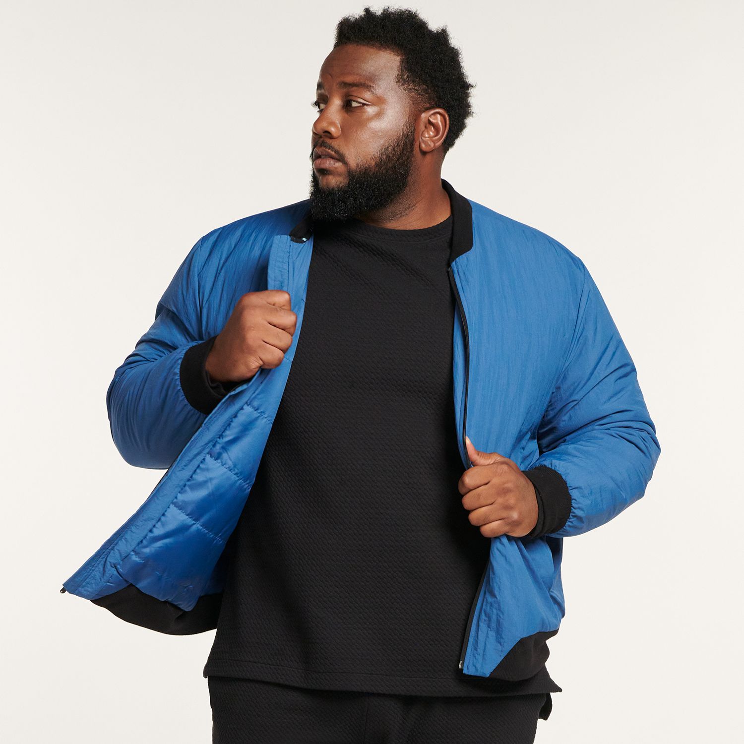 tall bomber jacket men