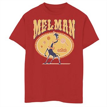 Boys 8-20 Madagascar Melman Circus Giraffe Silhouette Poster Graphic Tee