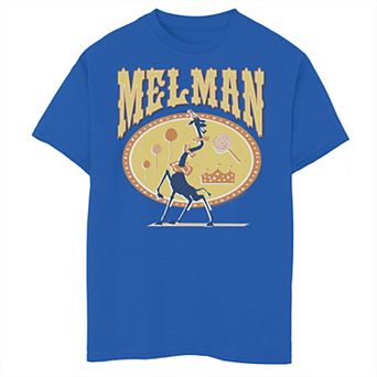 Boys 8-20 Madagascar Melman Circus Giraffe Silhouette Poster Graphic Tee