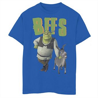 Boys 8-20 Shrek 2 And Donkey BFFS Graphic Tee