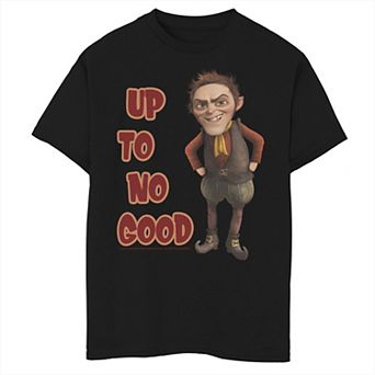 Boys 8-20 Shrek Rumpelstiltskin Up To No Good Text Poster Graphic Tee