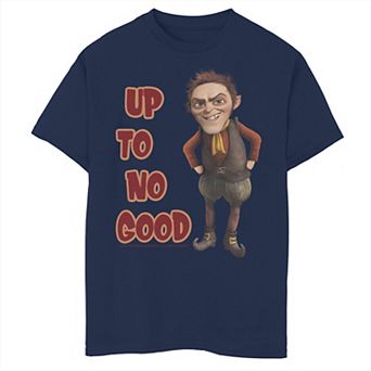 Boys 8-20 Shrek Rumpelstiltskin Up To No Good Text Poster Graphic Tee