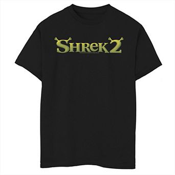 Boys 8-20 Shrek 2 Ogre Title Logo Graphic Tee