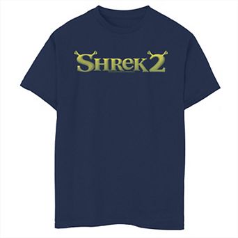 Boys 8-20 Shrek 2 Ogre Title Logo Graphic Tee