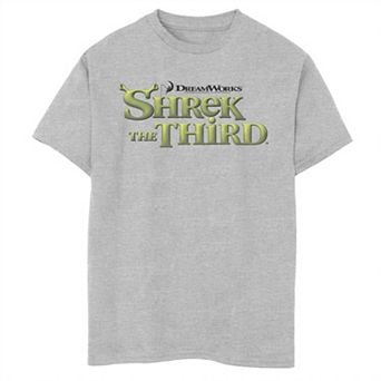 Boys 8-20 Shrek The Third DreamWorks Ogre Title Logo Graphic Tee