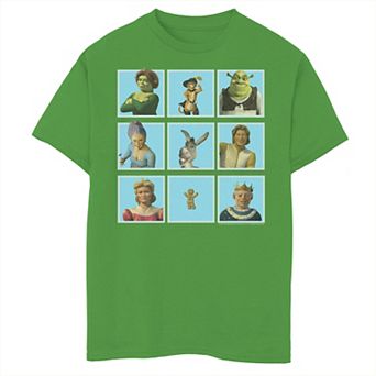 Boys 8-20 Shrek 2 This Is The Story Of A Fairy Tale Family Graphic Tee