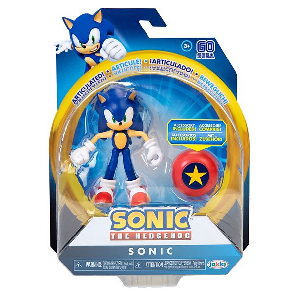 Sonic The Hedgehog 4 Inch Articulated Figure - f77 sonic blaster roblox full