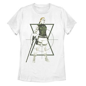 Juniors' Marvel Black Widow Yelena Belova Target Graphic Tee