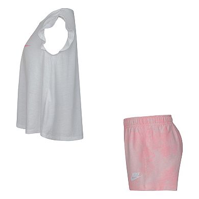 Girls 4-6x Nike Flutter Tank Top & Shorts Set