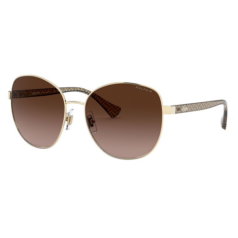 EAN 8056597242141 product image for Women's Ralph by Ralph Lauren 57mm RA4131 Gradient Polarized Butterfly Sunglasse | upcitemdb.com