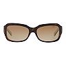 Women's Ralph by Ralph Lauren 54mm RA5049 Gradient Polarized Square Sunglasses