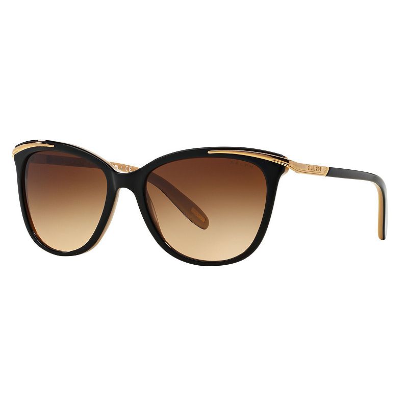 EAN 8056597125055 product image for Women's Ralph by Ralph Lauren 54mm RA5203 Gradient Cat Eye Sunglasses, Black | upcitemdb.com