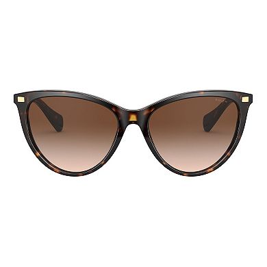 Women's Ralph by Ralph Lauren 55mm RA5270 Gradient Butterfly Sunglasses