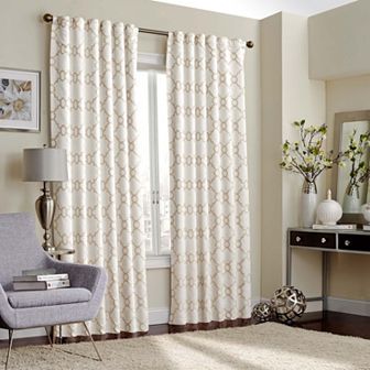 eclipse Correll Blackout 1-Panel Window Curtain