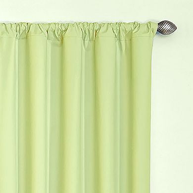 eclipse Kids Microfiber Blackout 1-Panel Window Curtain