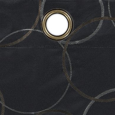 eclipse Meridian Blackout 1-Panel Window Curtain