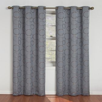 eclipse Meridian Blackout 1-Panel Window Curtain