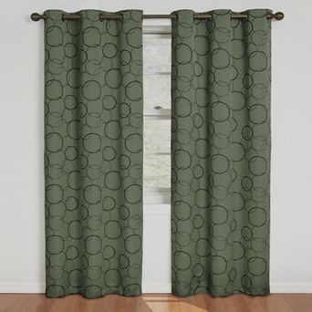 eclipse Meridian Blackout 1-Panel Window Curtain