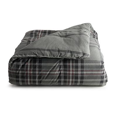 Cuddl Duds Heavyweight Flannel Comforter Set with Shams