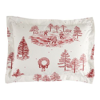 Cuddl Duds Heavyweight Flannel Comforter Set with Shams