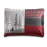Cuddl Duds® Heavyweight Flannel Comforter Set with Shams and Throw Pillows