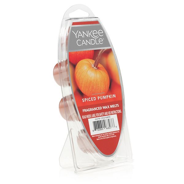 Yankee Candle Spiced Pumpkin Wax Melt 6piece Set