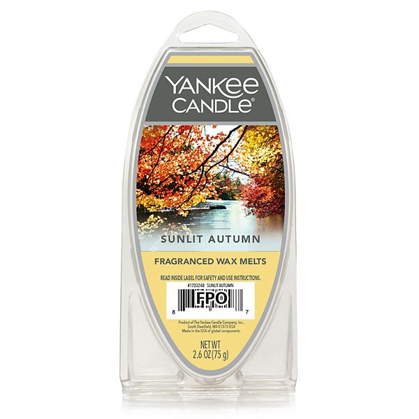 Yankee Candle Sunlit Autumn Wax Melt 6piece Set