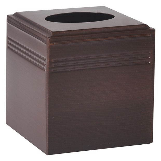 Oil rubbed bronze on sale tissue box holder