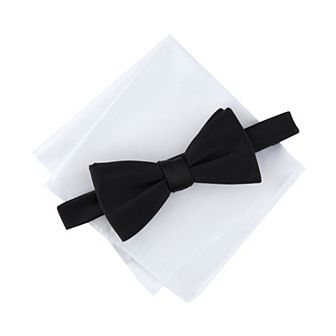 Men's Bespoke Pre-Tied Bowtie Set