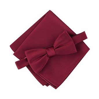 Men's Bespoke Pre-Tied Bowtie Set