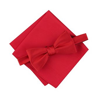 Men's Bespoke Pre-Tied Bowtie Set