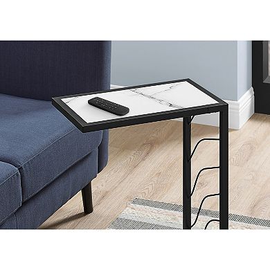 Monarch C-Shape Accent End Table