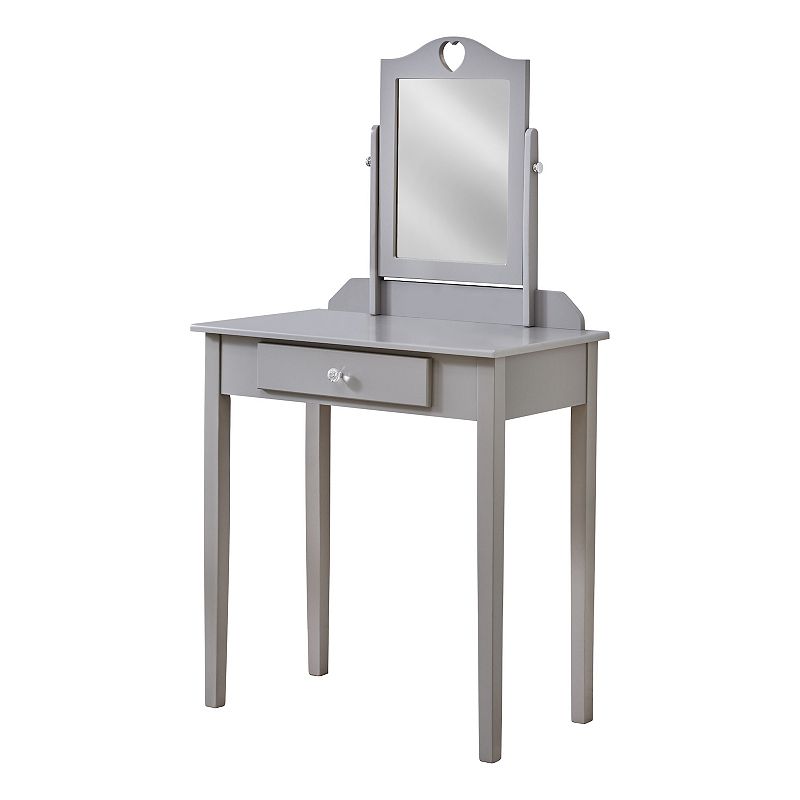 Monarch Vanity Table, Grey