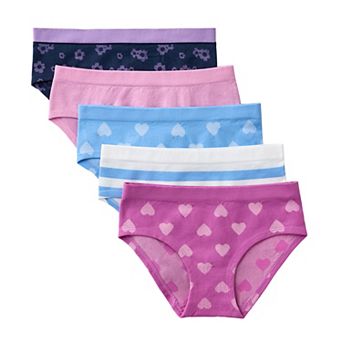 Girls 4-16 SO® 5-Pack Seamless Hipster Panties
