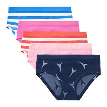Girls 4-16 SO® 5-Pack Seamless Hipster Panties