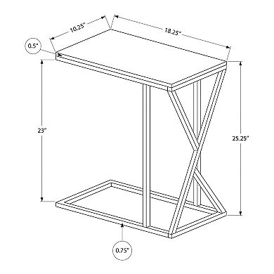 Monarch C-Shape End Table