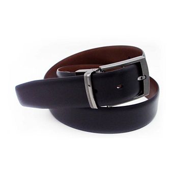 Men's Sonoma Goods For Life® Silver Tone Buckle Reversible Belt