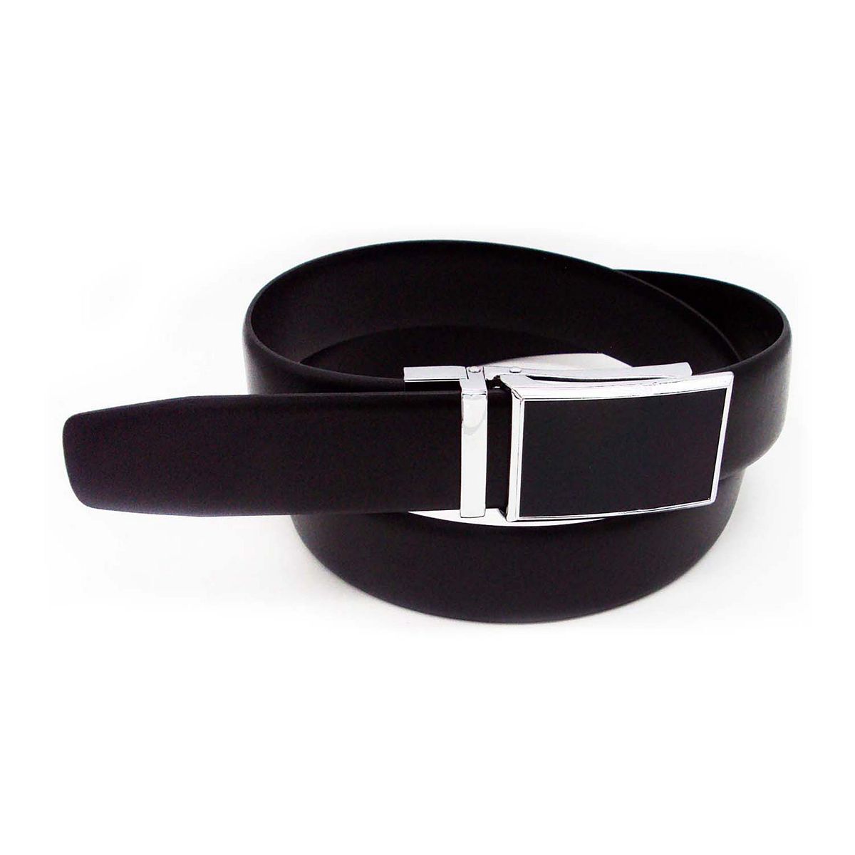 Men's Sonoma Goods For Life® Black Ratchet Plaque Belt