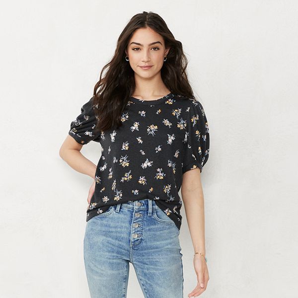 Women's LC Lauren Conrad Balloon Short Sleeve Tee