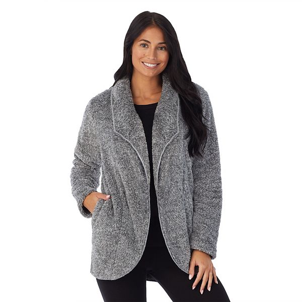 Women's Cuddl Duds® Chenille Plush Cardigan