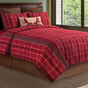 C&F Home Collin Red Quilt